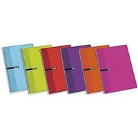 Enri Pack de 5Cahiers à spirale, 80feuilles, couverture rigide - 100430066