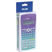 Calculatrice scientifique - Collège et lycée - 240 fonctions - Violet/Vert - Milan