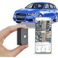 Traceur GPS pour Véhicule, GPS sans Carte Sim Traceur, Batterie Rechargeable 6000 Mah,Antivol à Distance,Geo-Fence,traqueur Antivol à Distance,