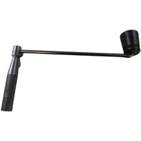 Clé manivelle de comtoise N°13 pour carré de 5.00mm - Fabriquée en France - Artisanale