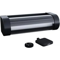 Applique Solaire Et Rechargeable Booster " Loma " 150 À 900 Lumen - Noir
