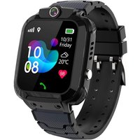Montre Connectée Enfant Gps, Montre Intelligente Avec Réveil, Lampe De Poche, Sos Podomètre Musique, Cadeaux Montre Connectée Pour Garçons