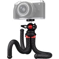 Trépied pour caméra Sauvage,Mini Trepied de Voyage Trépied Photo Flexible Petit trépied à Main Octopus Trépied pour Appareil Photo Caméscope Lumière