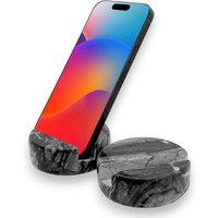 Support De Téléphone Portable De Luxe En Marbre Pour Smartphones Populaires (1 Pièce)