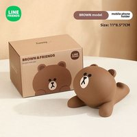 Support De Tablette Et De Téléphone Vertical Et Horizontal Pour Bureau Et Chambre Avec Décoration De Dessin Animé Ours Moelleux De Bland
