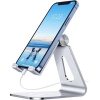 Support Téléphone,Support Téléphone Bureau Portable Réglable Support Dock En Aluminium Support De Table Pour Iphone 14/13/12/12 Pro/Se 2020/11