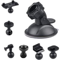 Support Ventouse Caméra Voiture,Avec Support De Tableau De Bord,Utilisé Pour Fixer L'enregistreur De Conduite,La Prise De Vue De La Caméra De