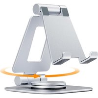 Support Rotatif Pour Téléphone Portable,Entièrement Réglable,Pliable,Compatible Avec Tous Les Téléphones Portables 4 À 8 Pouces,Accessoires De
