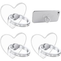 Lot de 3 anneaux de support pour téléphone portable