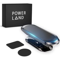 Support Téléphone Voiture,Porte Téléphone Voiture Magnétique Portable Support Smartphone Voiture Rotation 360° Aimant Fort Pour