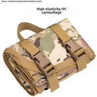 Tapis de Pique-nique Épaissi en Tissu Oxford Camouflage Imperméable et Anti-Humidité Tapis de Camping Tactique d'Entraînement de Tir et Escalade