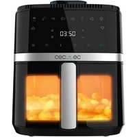 Cecotec Friteuse à Air sans Huile de 5 L Cecofry Drip 5000 Air Fryer. 1500 W, Spray d'Eau, 8 Menus, Technologie PerfectCook, 80-200ºC, Fenêtre,