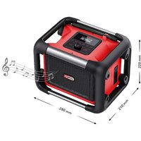 KSTOOLS Enceinte de chantier secteur & 18V solo - 100172F