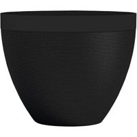 Pot De Fleurs - Garden Id - Green Care Impact Noir-Anth - 30 X 26 Cm - Garanti 10ans - 100% Recyclé - Résistant Uv/Gel