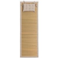 Tapis De Plage Avec Coussin Neila Tapioca Beige
