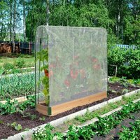 Serre À Tomates Spéciale Croissance Kit Complet Bâche + Support