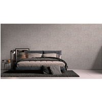 Papier peint aspect pierre carrelage Profhome 396712-GU papier peint intissé gaufré à chaud texturé au look métallisé beige gris 5,33 m2
