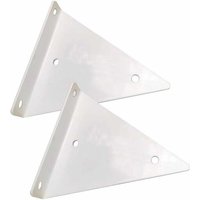 Support D'étagère En Triangle En Métal Flottant,Equerre Etagere Mural Aveugles Dissimulés,Chambre À Coucher Salon Salle De Bain Bricolage Décoration