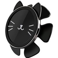 (Noir) Support De Téléphone Magnétique Pour Voiture