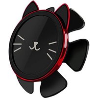 (Rouge) Support De Téléphone Magnétique Pour Voiture