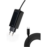 Tooq Tqlc-Usbcgan100pd-C Chargeur D'appareils Mobiles Ordinateur Portable, Universel Noir Secteur Intérieure