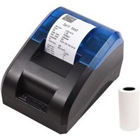 Imprimante thermique de reçus 58 mm avec USB et Bluetooth pour iOS, Android et Windows