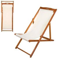Bain De Soleil Pliant En Bois D'acacia - Aktive Garden