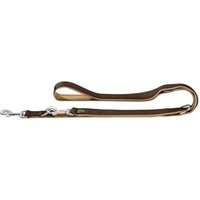 Hunter Laisse Dentraînement En Nylon Néoprène Marron/Marron Caramel Taille M 20 X 200 Cm - 62309