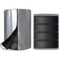 Housse Pour Pneus De Voiture (65*90cm ), Imperméable À L'eau Et À La Poussière, Housse De Rangement Saisonnière Pour Pneus, Peut Contenir 4 Pneus,
