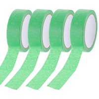 Ruban de masquage premium - 4 rouleaux de 20 m, papier de haute qualité, idéal pour les projets d'art, d'artisanat et de peinture