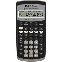 Calculatrice financière Texas Instruments BA II Plus pour entreprises et étudiants
