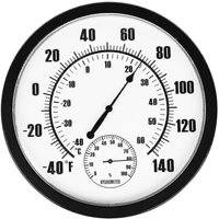 Thermomètre d'humidité intérieur de 25 cm pour une surveillance précise du climat et des mises à jour en temps réel