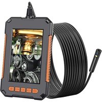 Endoscope HD 4,3"" avec caméra 1080p, câble de 2 m, étanche, LED réglable, autonomie de 5 heures
