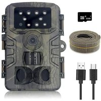 Caméra de surveillance étanche de haute qualité avec déclenchement rapide et fonctionnalités polyvalentes pour la surveillance de la faune