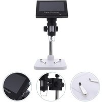 Microscope industriel grossissement 500x 1000x avec éclairage LED et support réglable pour étudiants et inspections