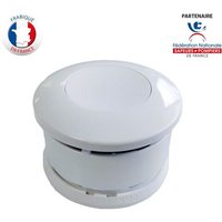 Détecteur de Fumée certifié NF Lifebox Serenity 10 à pile Lithium 10 ans Fabriqué en France