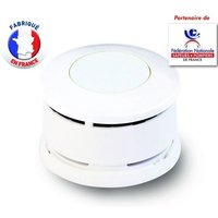 Détecteur de Fumée certifié NF Lifebox Serenity 5 à pile alcaline 5 ans Fabriqué en France