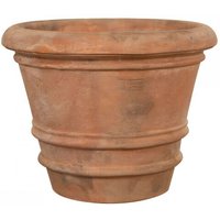 Conca En Terre Cuite Toscane Vieillie 100% Made In Italy Entirely By Hand