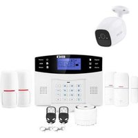 Alarme sans fil connectée gsm pour appartement lifebox evolution kit connecté 2
