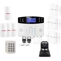 Alarme maison avec caméra ip lifebox evolution kit ip5
