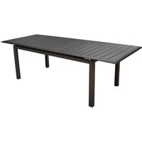 Table De Jardin Rectangulaire Extensible Louisiane En Aluminium - Graphite 187/247 Cm