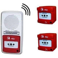 Alarme type 4 radio avec 2 déclencheurs