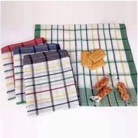 Lot de 12 torchons de cuisine en coton 34 x 58 cm ¿ Absorbants et imperméables pour les activités de plein air