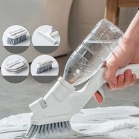 Ensemble de brosses de nettoyage multifonctions 4 en 1 avec têtes remplaçables pour le nettoyage de la maison