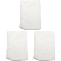 Gants nettoyants réutilisables pour un démaquillage en douceur ¿ Gants nettoyants visage en microfibre douce, adaptés aux voyages, lot de 3