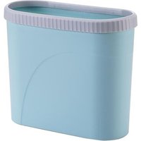 Poubelle durable bleu ciel ¿ Poubelle élégante pour la maison et le bureau, base antidérapante, conception sûre, utilisation polyvalente