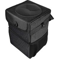 Poubelle de voiture étanche avec couvercle ¿ Sac poubelle étanche, pliable et antiseptique pour véhicules propres et organisés