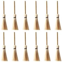 20 balais miniatures en bois pour décoration et bricolage de maison de poupée ¿ Parfaits pour les jeux et la photographie des enfants
