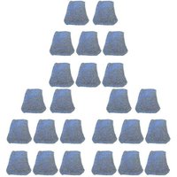 Lot de 24 serviettes de nettoyage en microfibre pour voiture