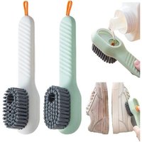 Brosse à chaussures liquide multifonctionnelle avec long manche